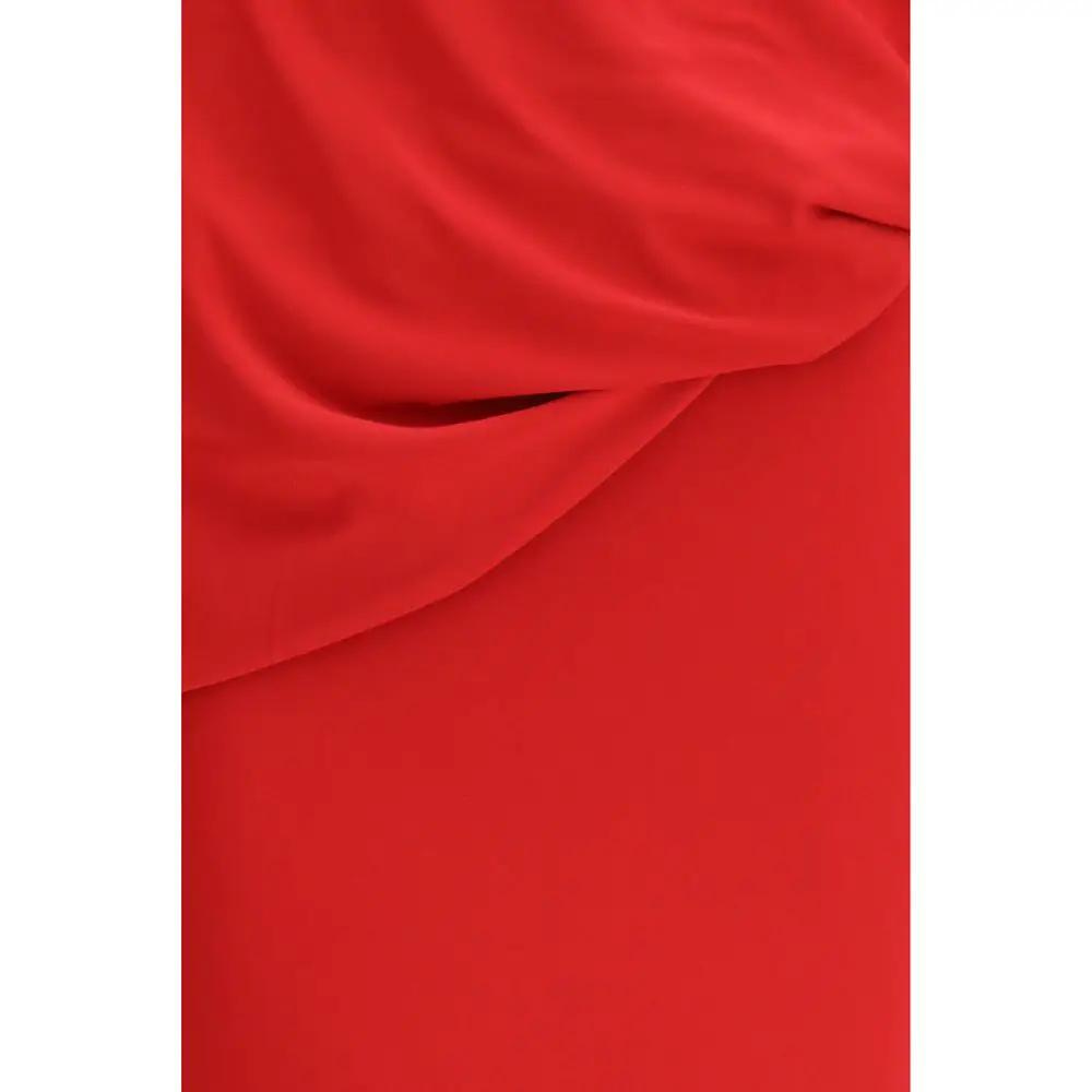 Magda Butrym Magda Butrym Red Viscose Casual Dress