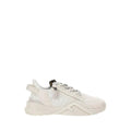 Fendi Fendi Beige Calf Leather Bos Taurus Athletic Sneakers