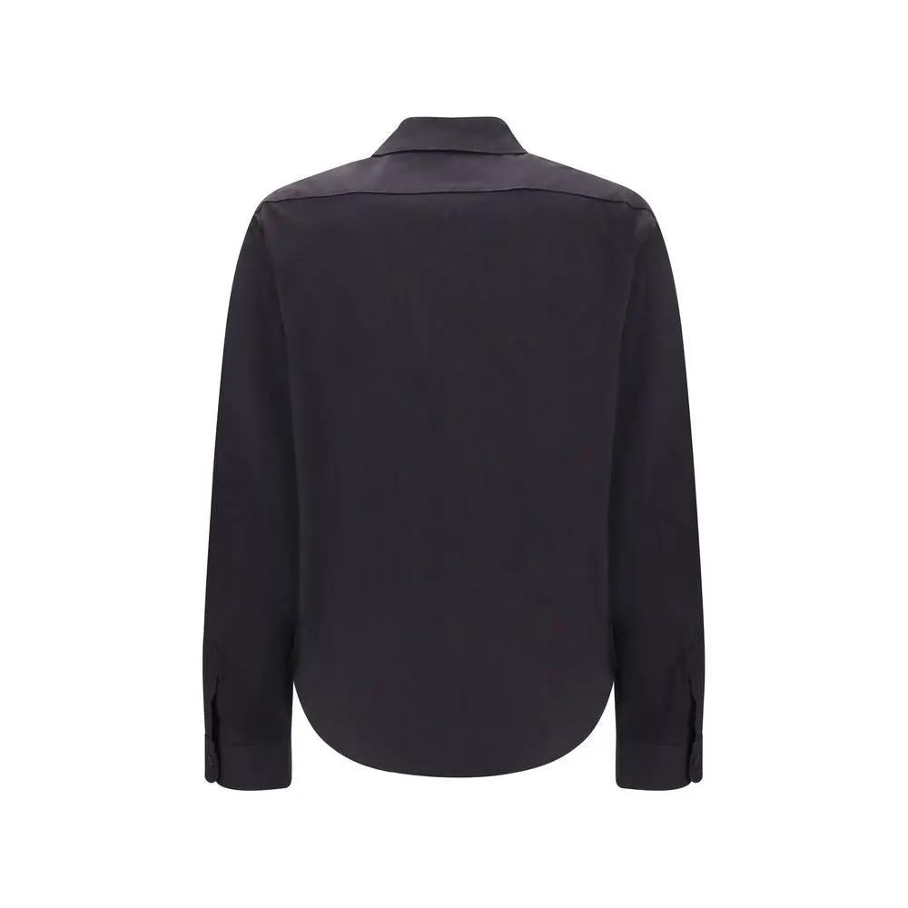 Miu Miu Miu Miu Black Cotton Dress Shirt