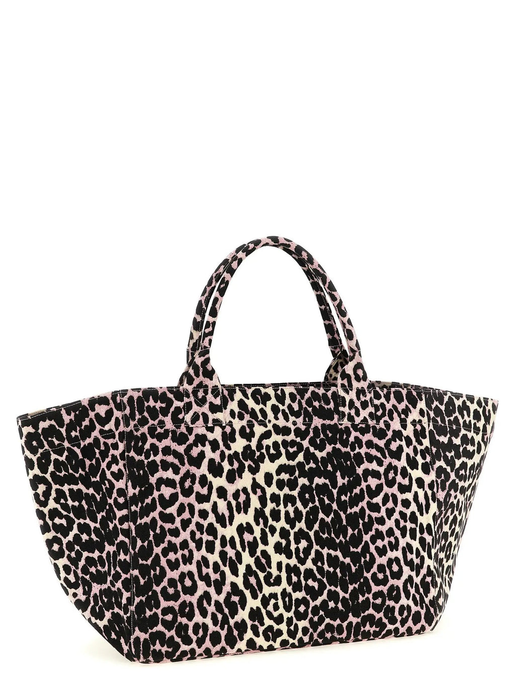 Ganni Ganni Multicolor Recycled Cotton Tote Bag
