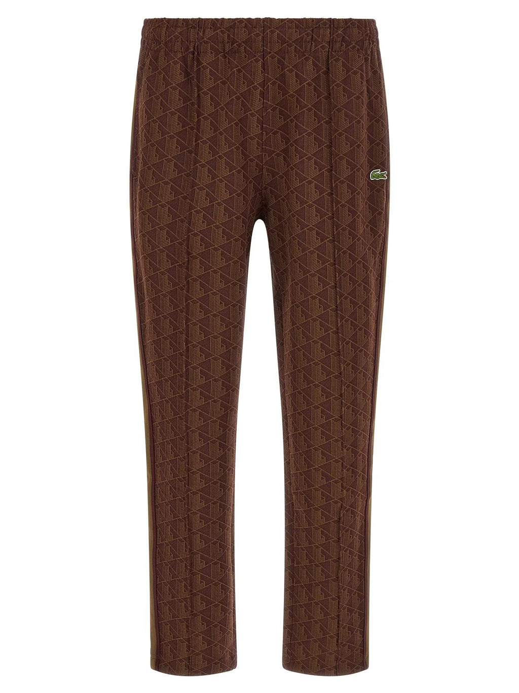 Lacoste Lacoste Brown Polyester Joggers (Workout Pants)