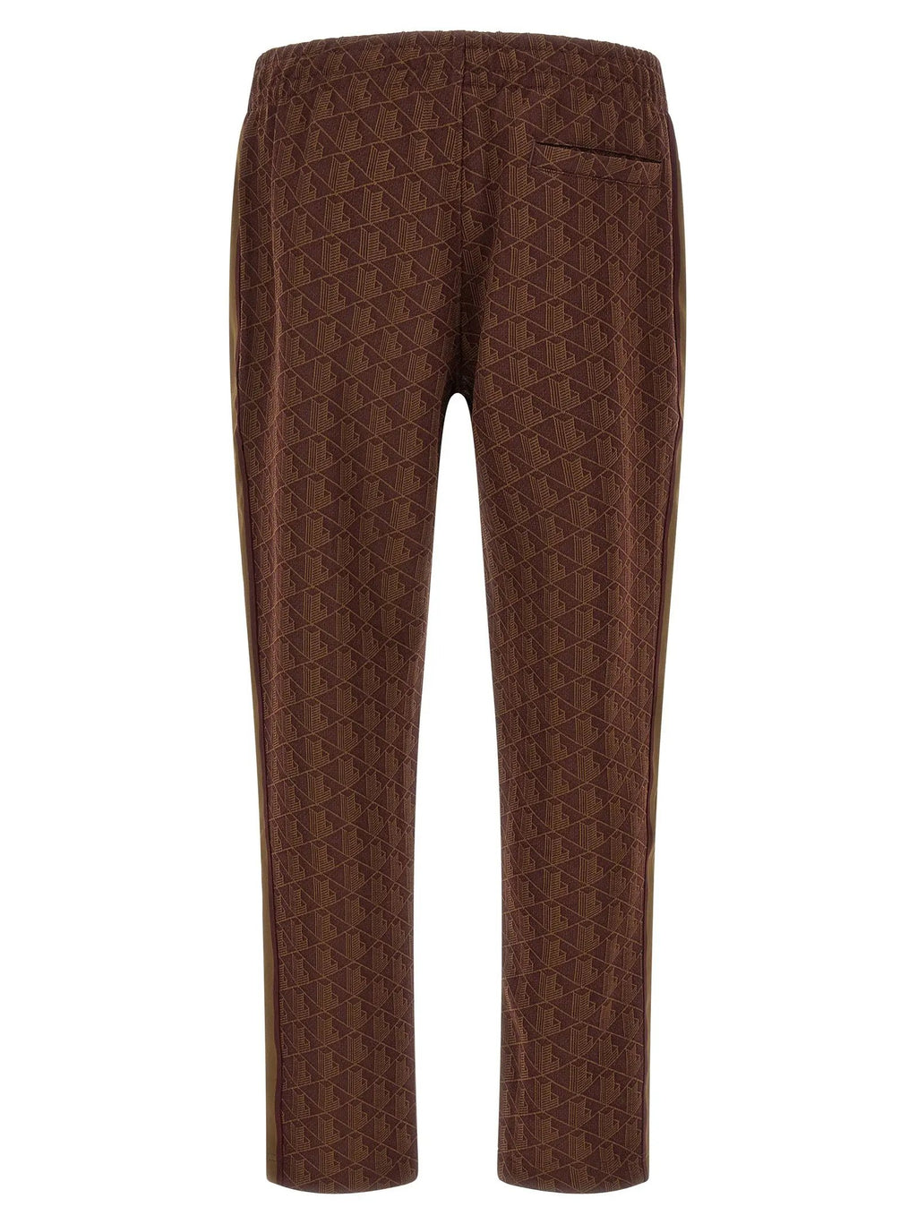 Lacoste Lacoste Brown Polyester Joggers (Workout Pants)