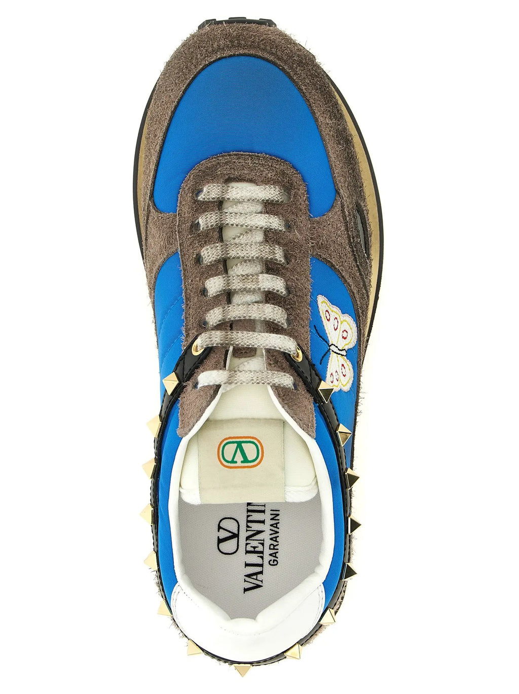 Valentino Garavani Valentino Garavani Multicolor Calfskin Low Top Sneakers