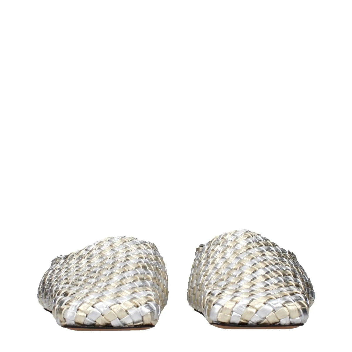 Stella McCartney Stella McCartney Gray Leather Slippers