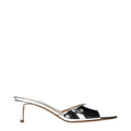 Gianvito Rossi Gianvito Rossi Gray Leather Platform Sandals