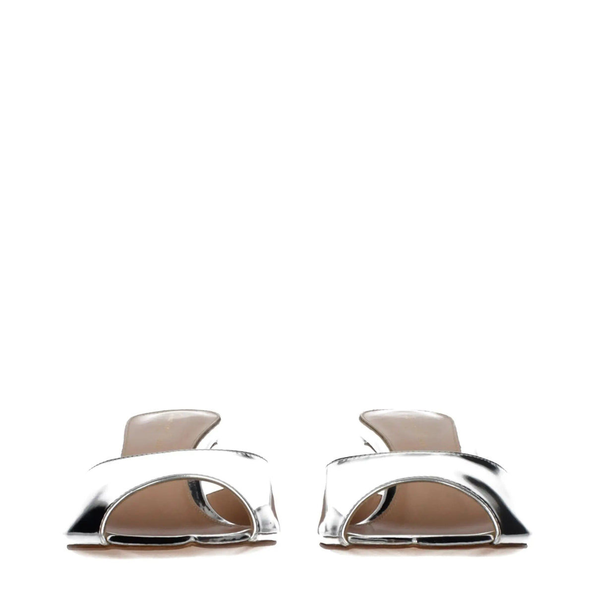 Gianvito Rossi Gianvito Rossi Gray Leather Platform Sandals