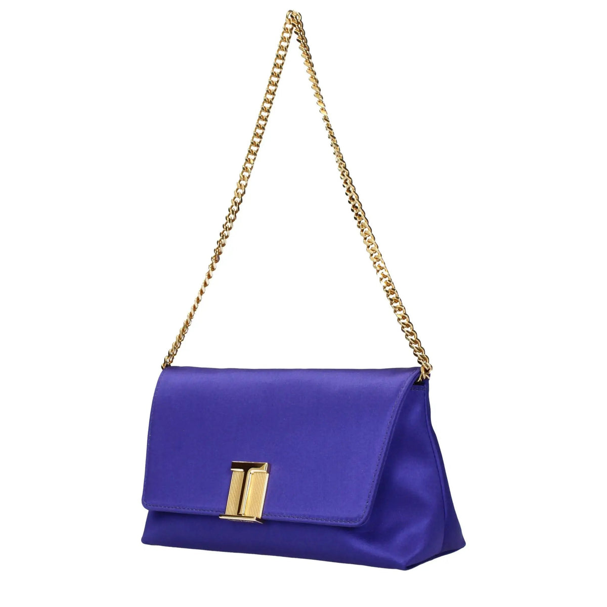 Tom Ford Tom Ford Purple Satin Clutch Bag