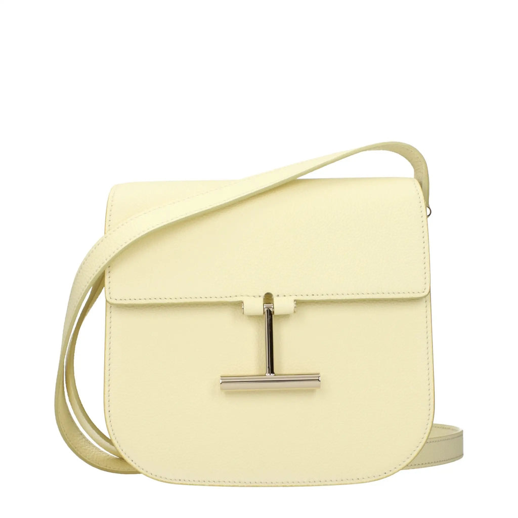 Tom Ford Tom Ford Yellow Leather Crossbody Bag