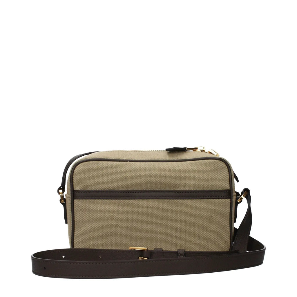 Tom Ford Tom Ford Beige Fabric Crossbody Bag