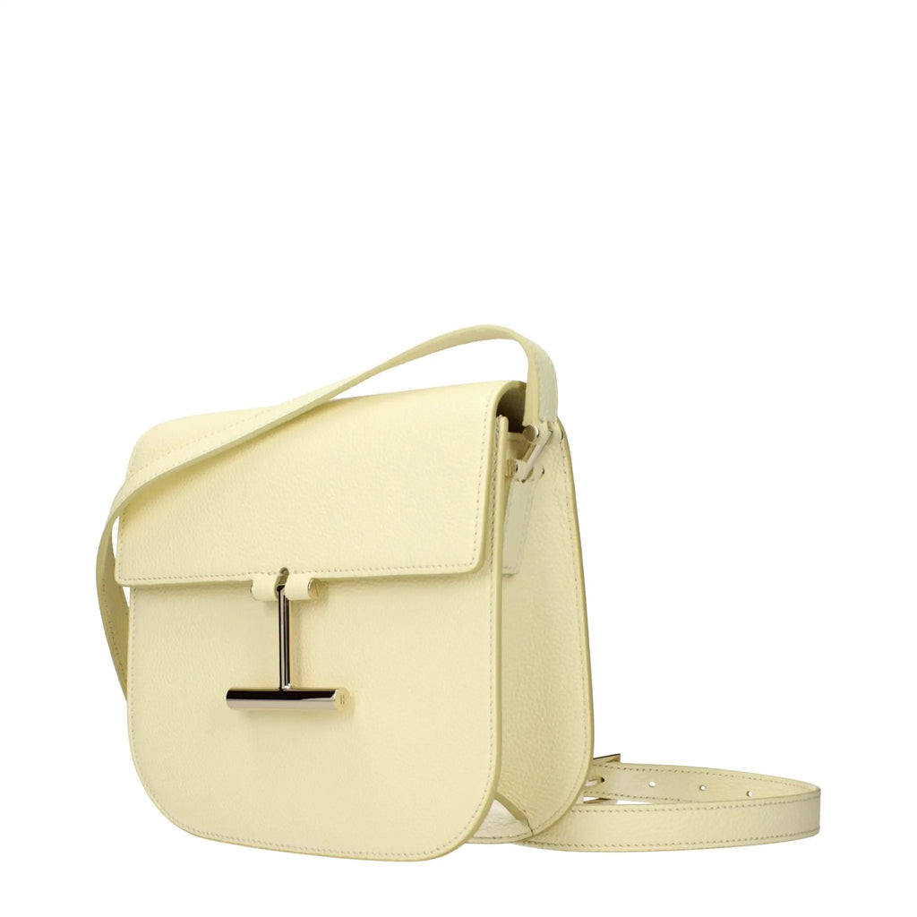 Tom Ford Tom Ford Yellow Leather Crossbody Bag