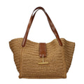 Tom Ford Tom Ford Beige Raffia Shoulder Bag
