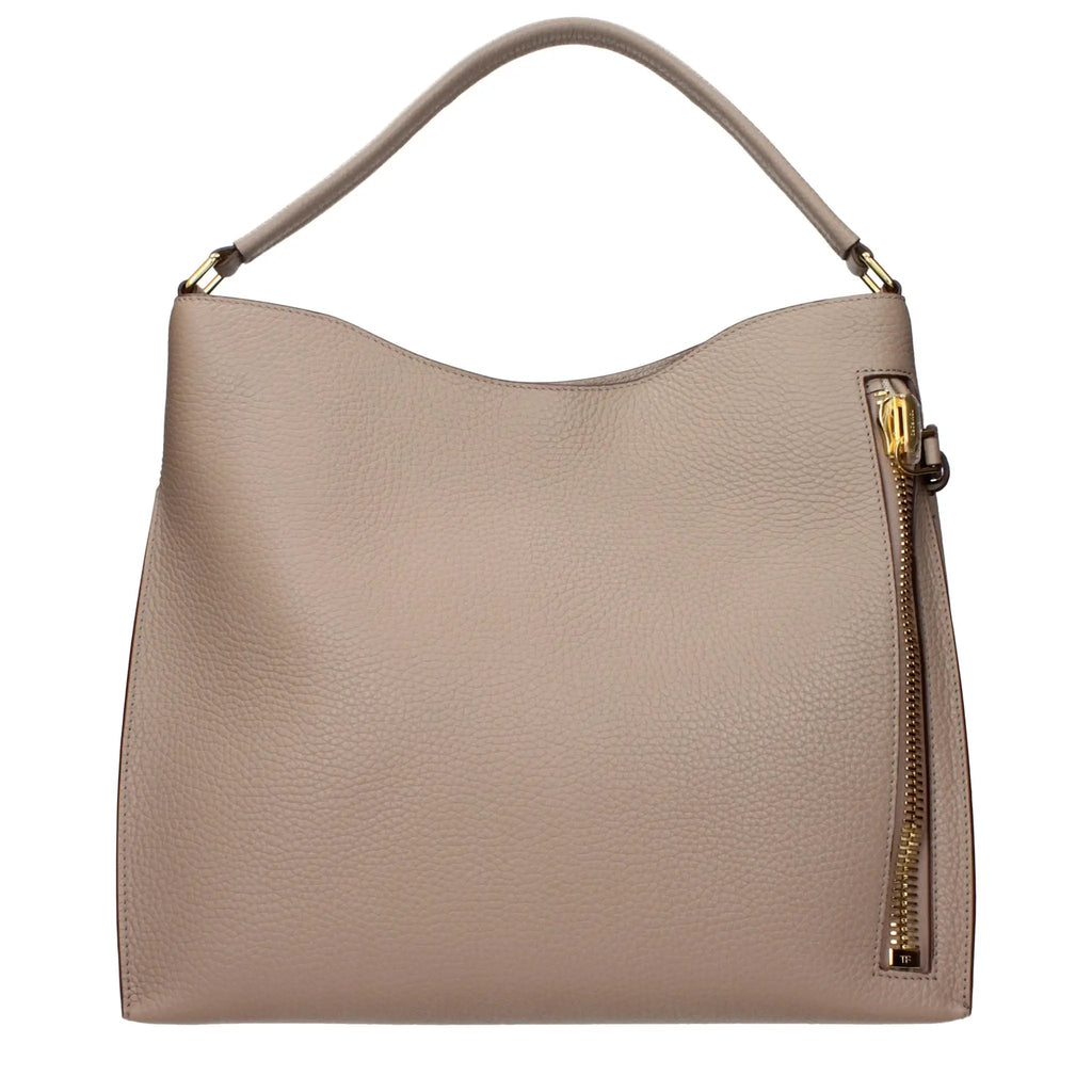 Tom Ford Tom Ford Beige Leather Handbag