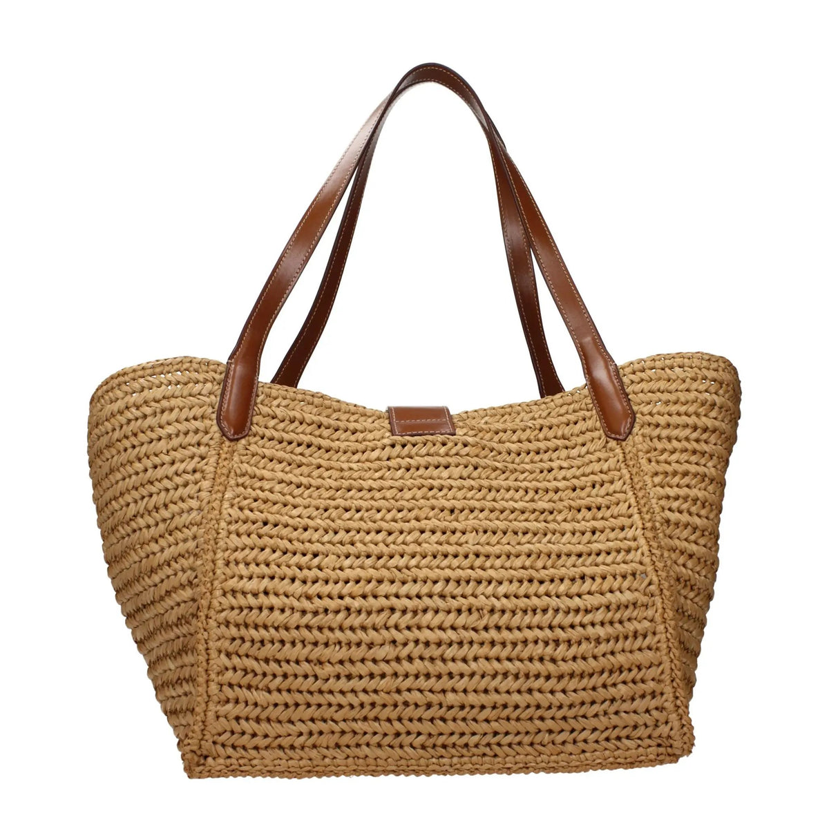 Tom Ford Tom Ford Beige Raffia Shoulder Bag