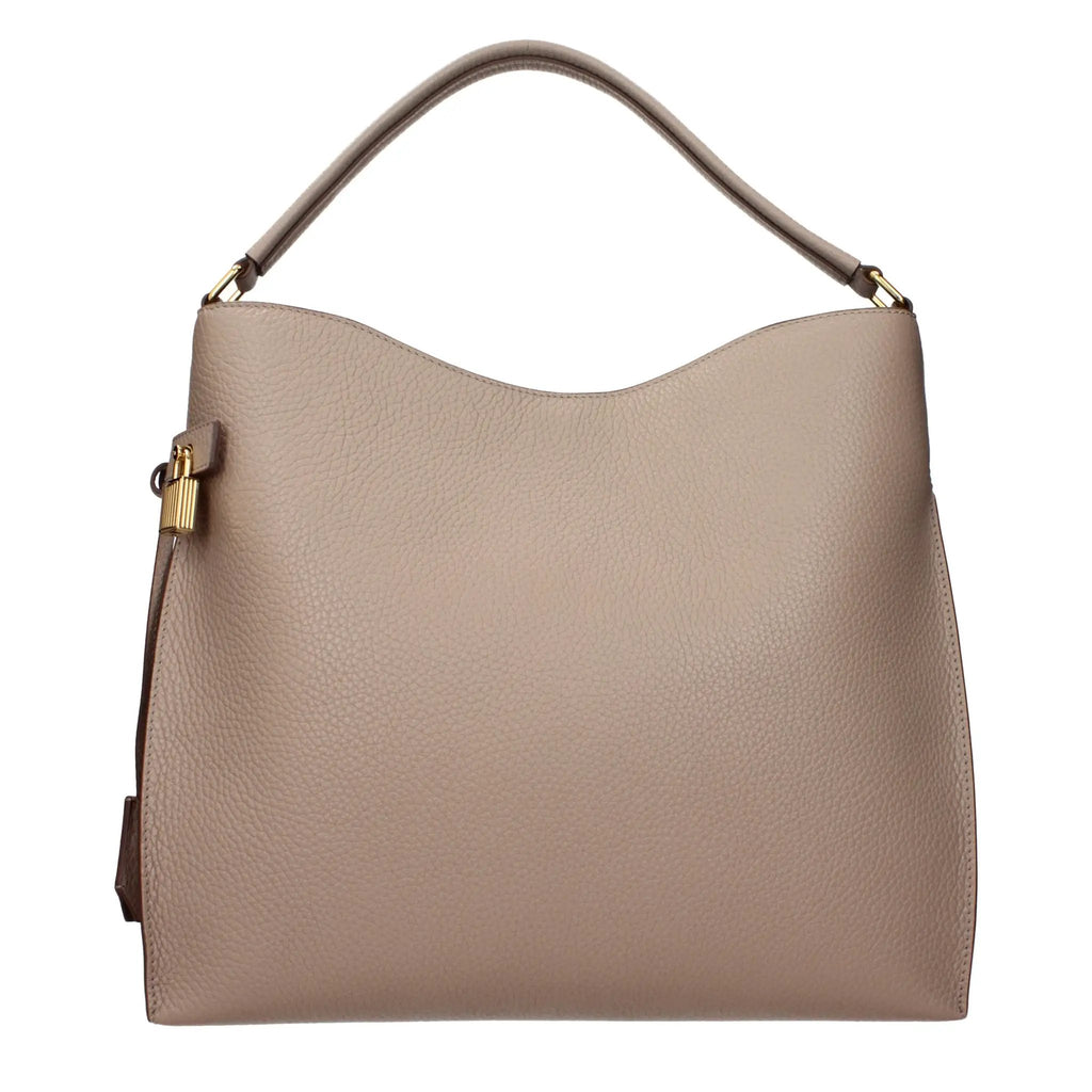 Tom Ford Tom Ford Beige Leather Handbag