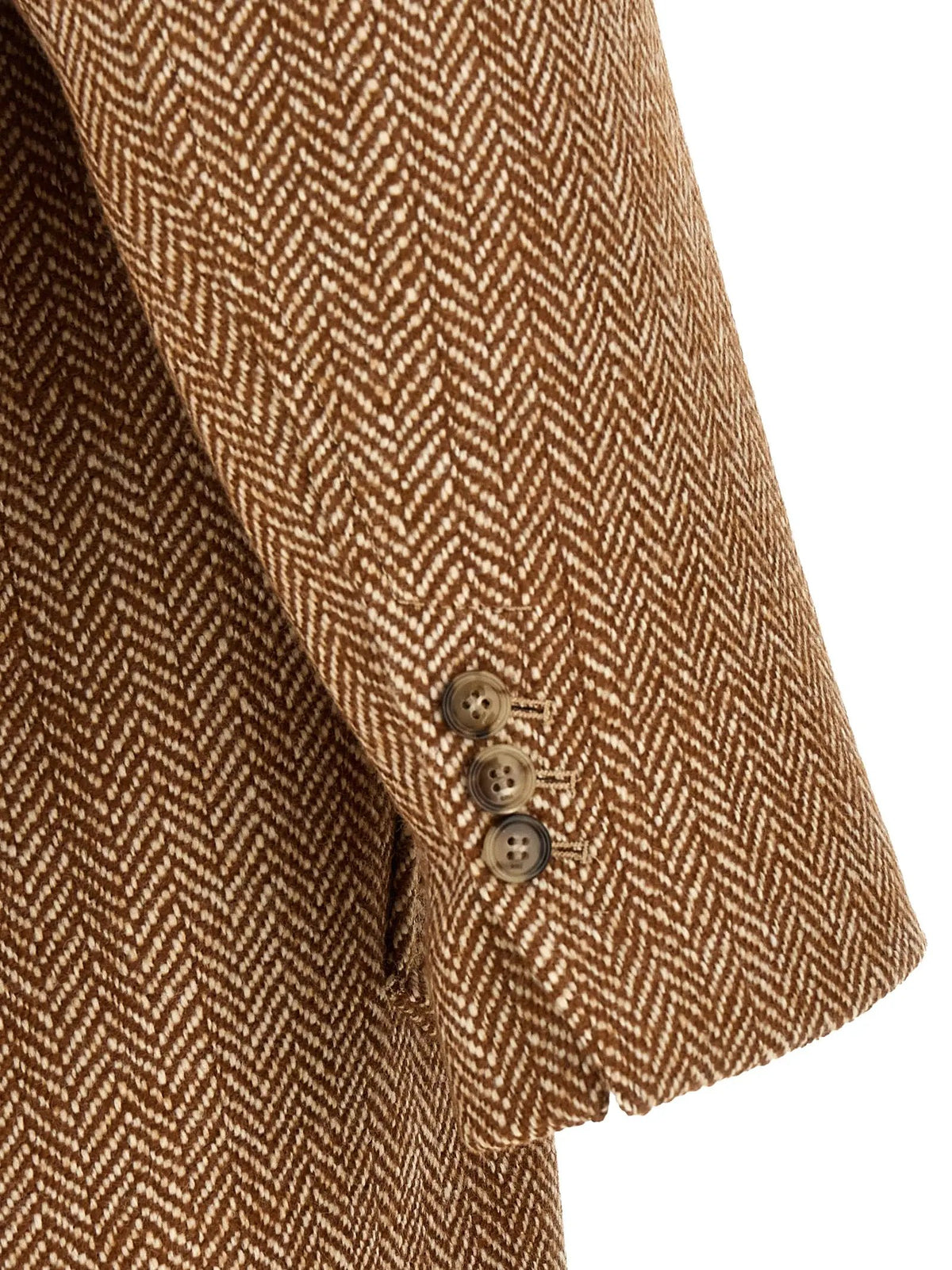 Ami Paris Ami Paris Brown Virgin Wool Coat