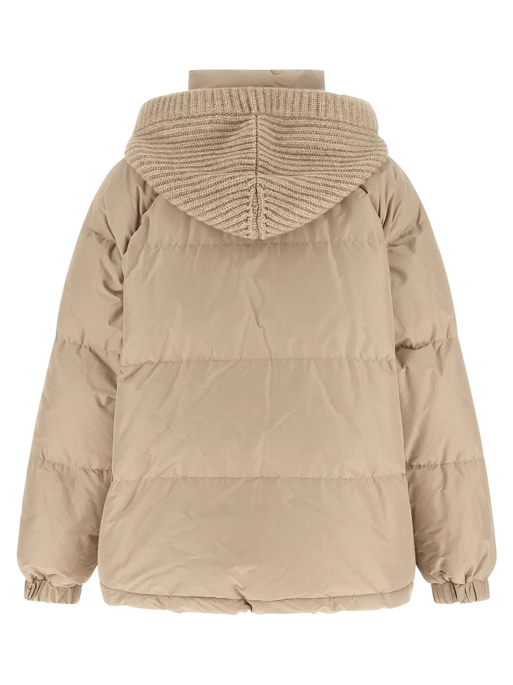 Brunello Cucinelli Brunello Cucinelli Beige Cotton Full-Length Jacket