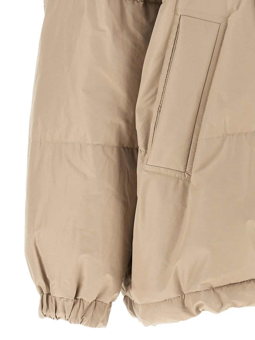 Brunello Cucinelli Brunello Cucinelli Beige Cotton Full-Length Jacket