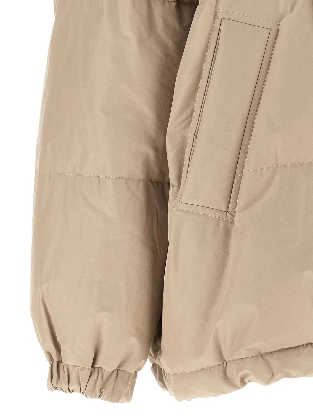 Brunello Cucinelli Brunello Cucinelli Beige Cotton Full-Length Jacket