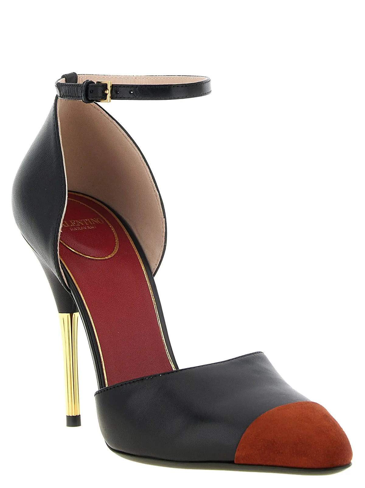 Valentino Garavani Valentino Garavani Black Goatskin High Heel Pumps