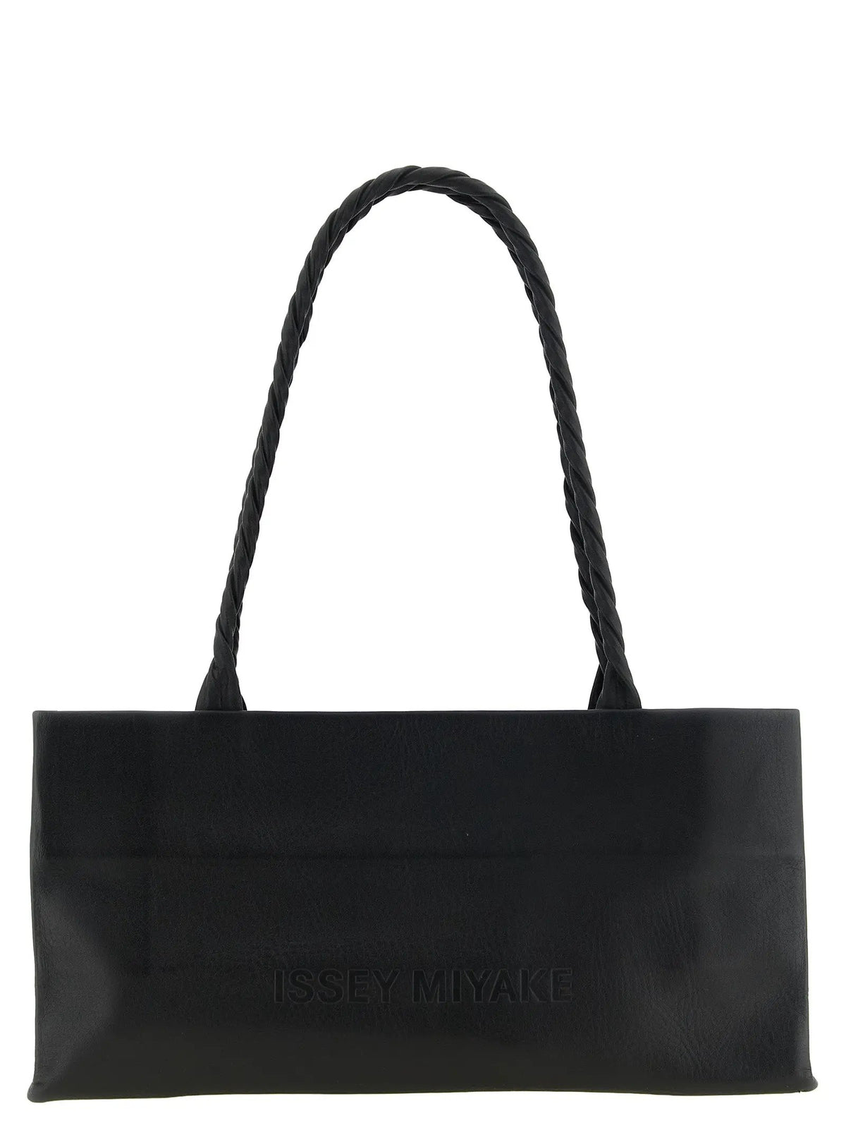 Issey Miyake Issey Miyake Black Polyester Shoulder Bag