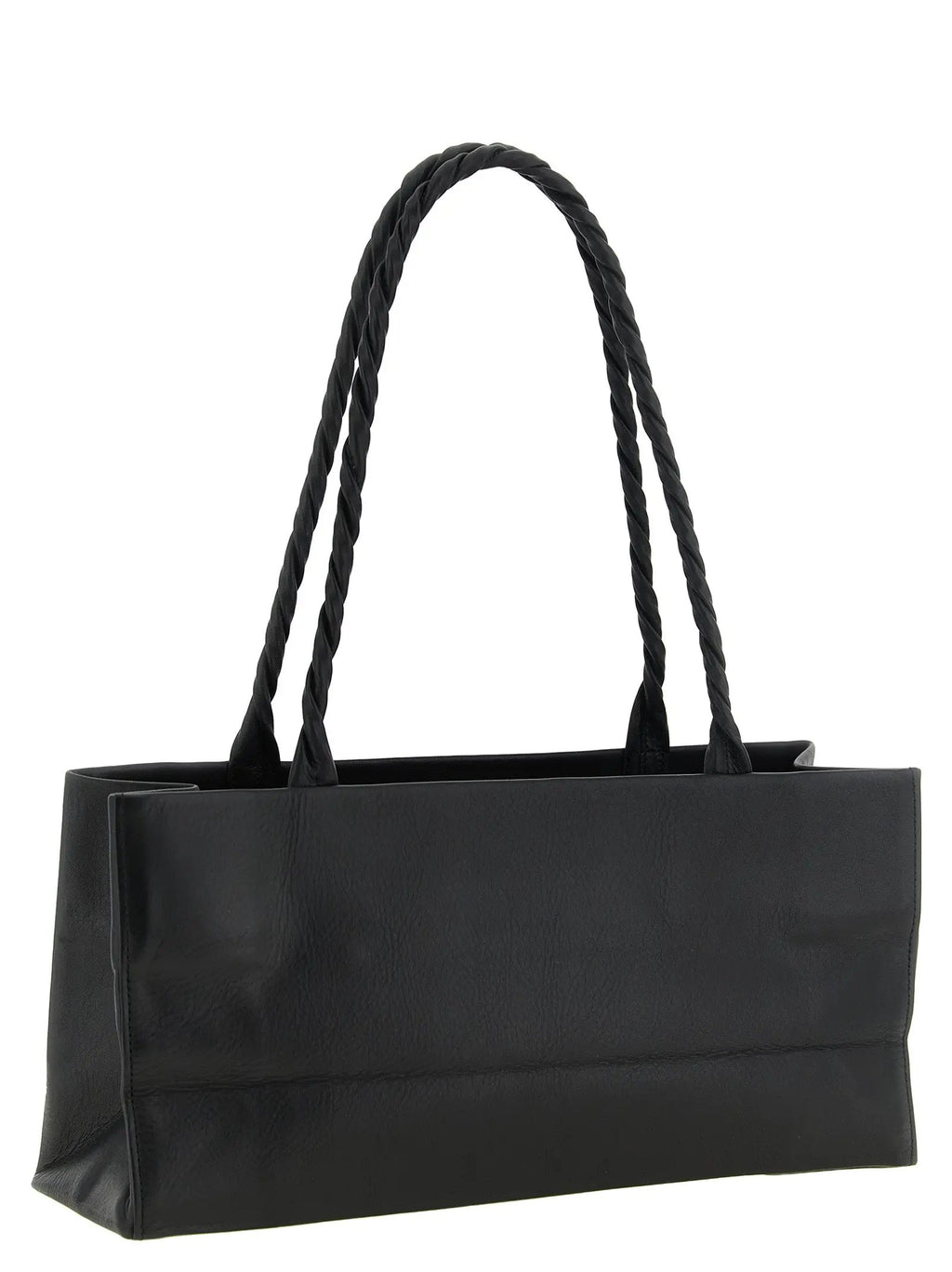 Issey Miyake Issey Miyake Black Polyester Shoulder Bag