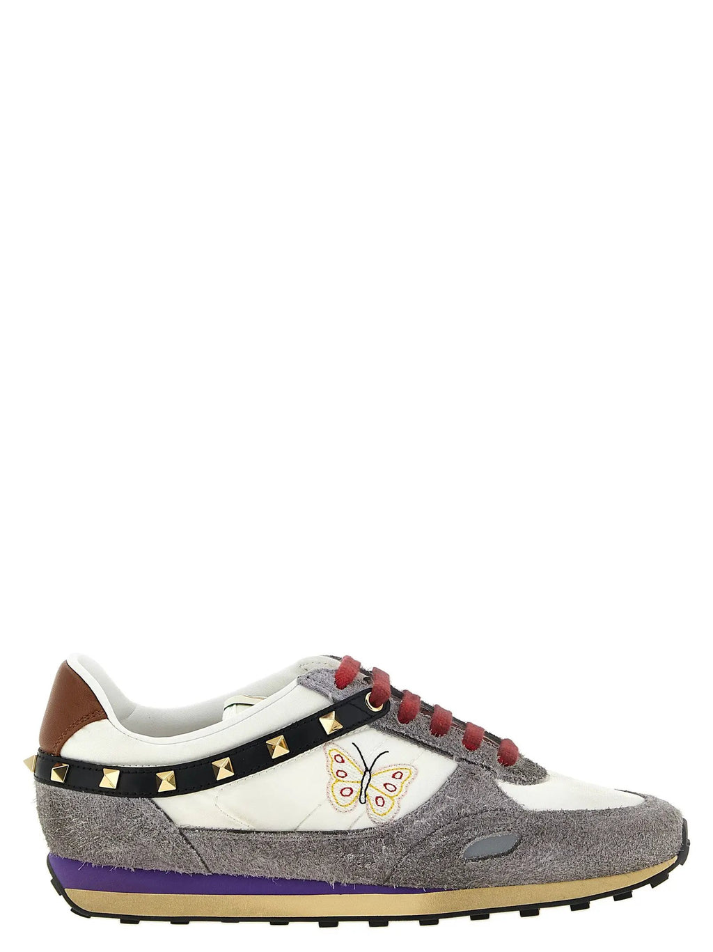 Valentino Garavani Valentino Garavani Multicolor Calfskin Athletic Sneakers