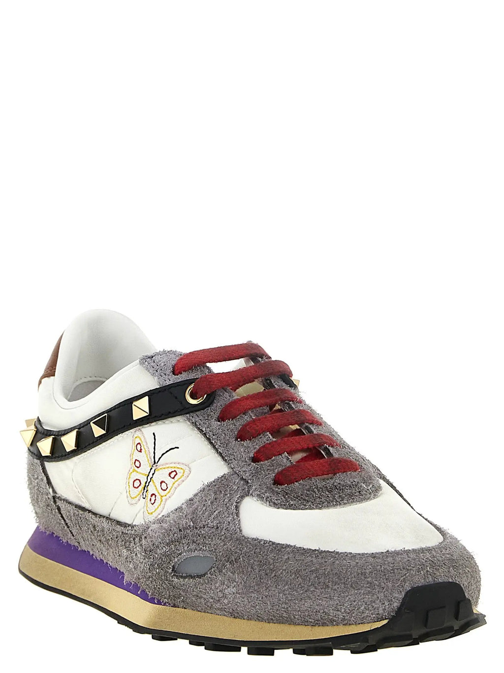 Valentino Garavani Valentino Garavani Multicolor Calfskin Athletic Sneakers