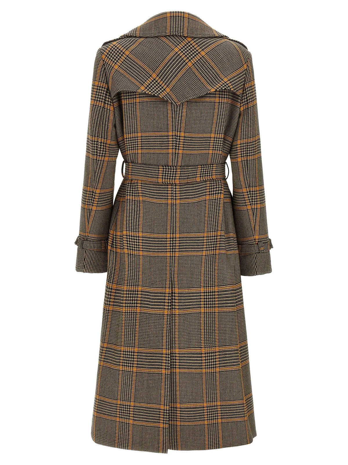 Tagliatore Tagliatore Brown Virgin Wool Coat