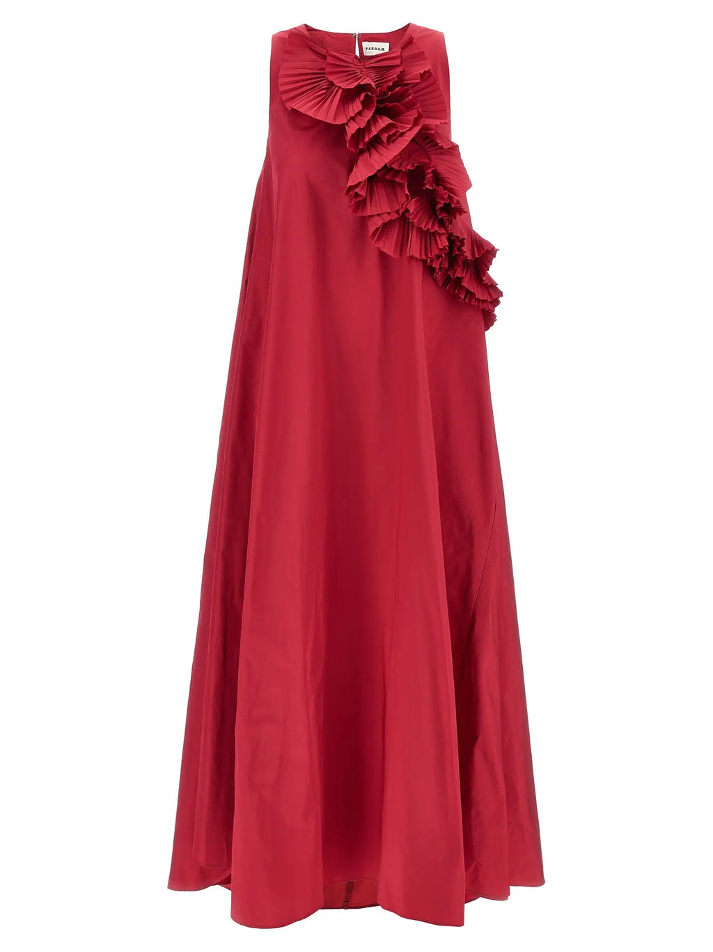 P.A.R.O.S.H. P.A.R.O.S.H. Fuchsia Polyester Long Dress
