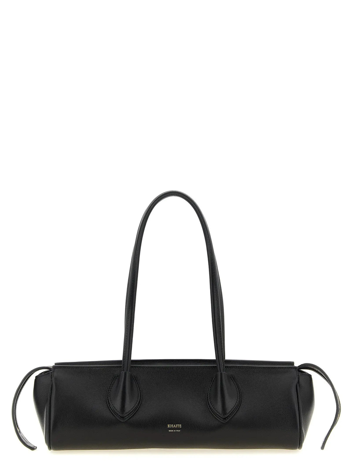 Khaite Khaite Black Lamb Leather Shoulder Bag