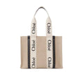Chloé Chloé Beige Linen Tote Bag
