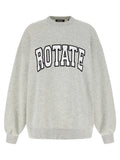 ROTATE BIRGER CHRISTENSEN Gray Cotton Sweatshirt
