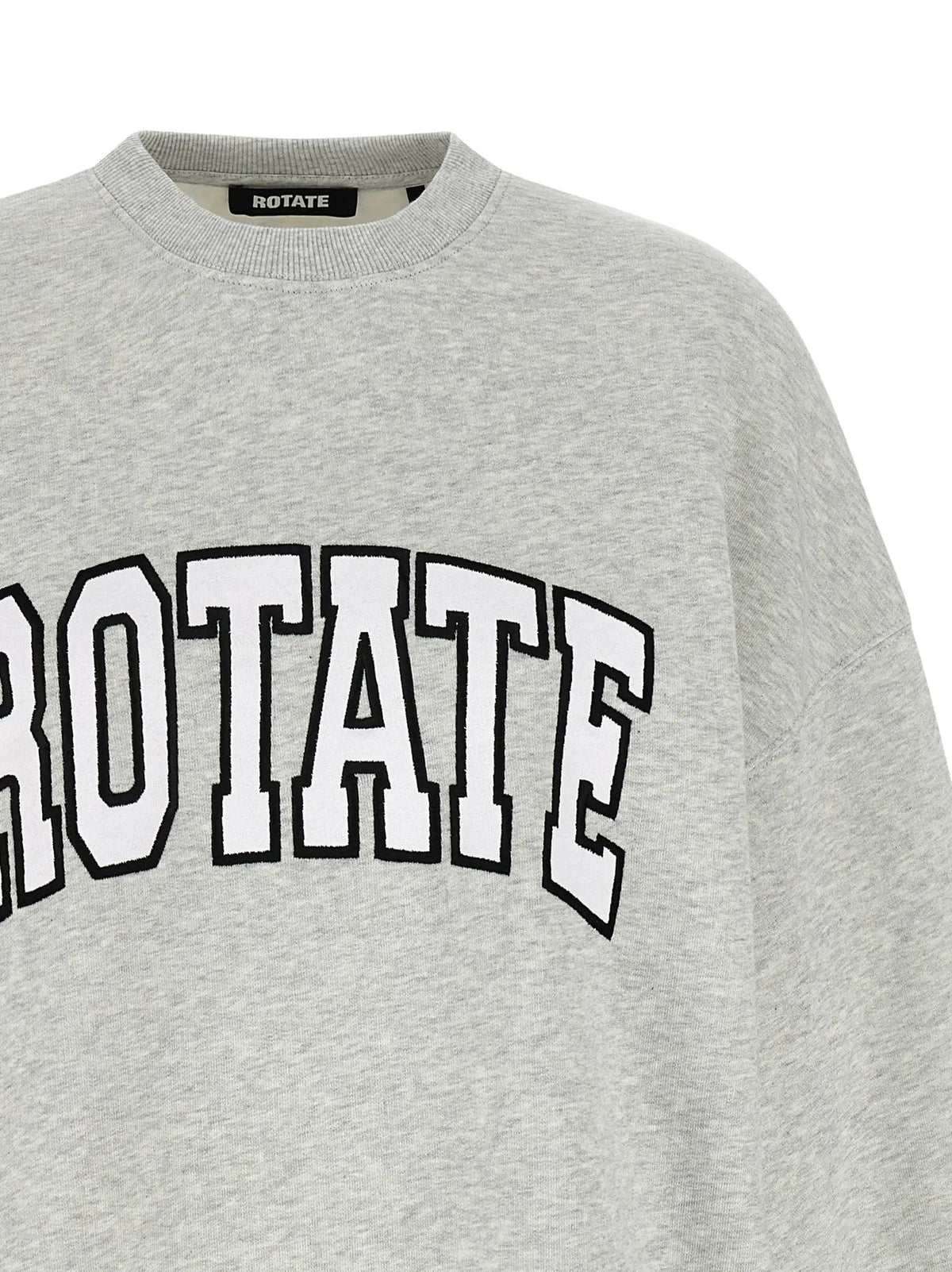 ROTATE BIRGER CHRISTENSEN Gray Cotton Sweatshirt