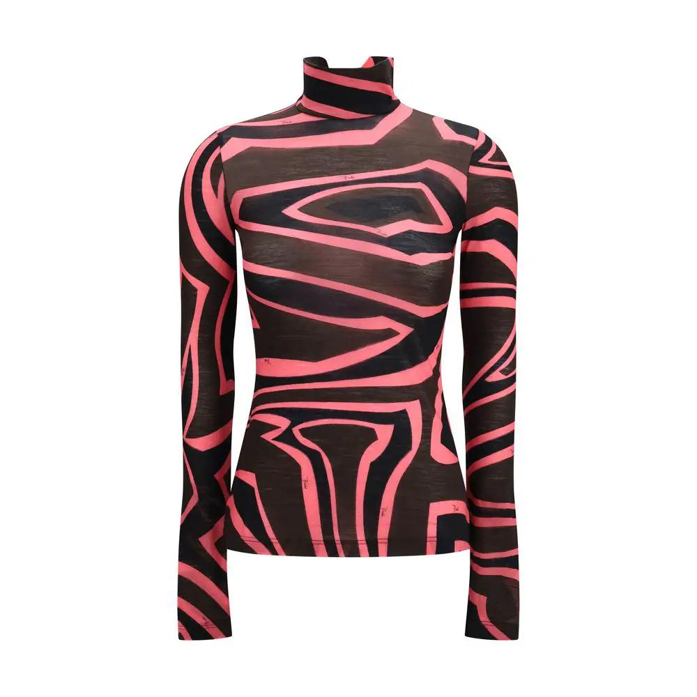 Emilio Pucci Multicolor Wool Oves Aries Pattern Shirt
