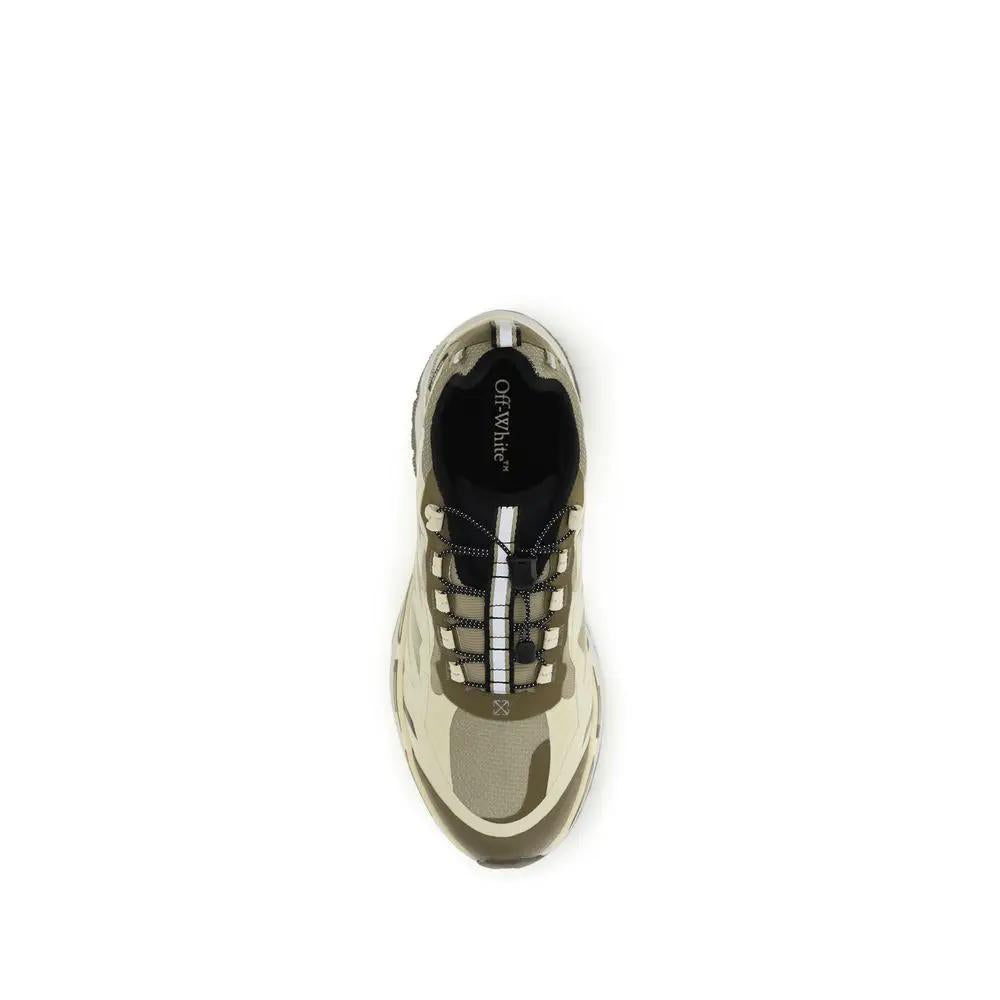 Off-White Off-White Bicolor Polyester Athletic Sneakers