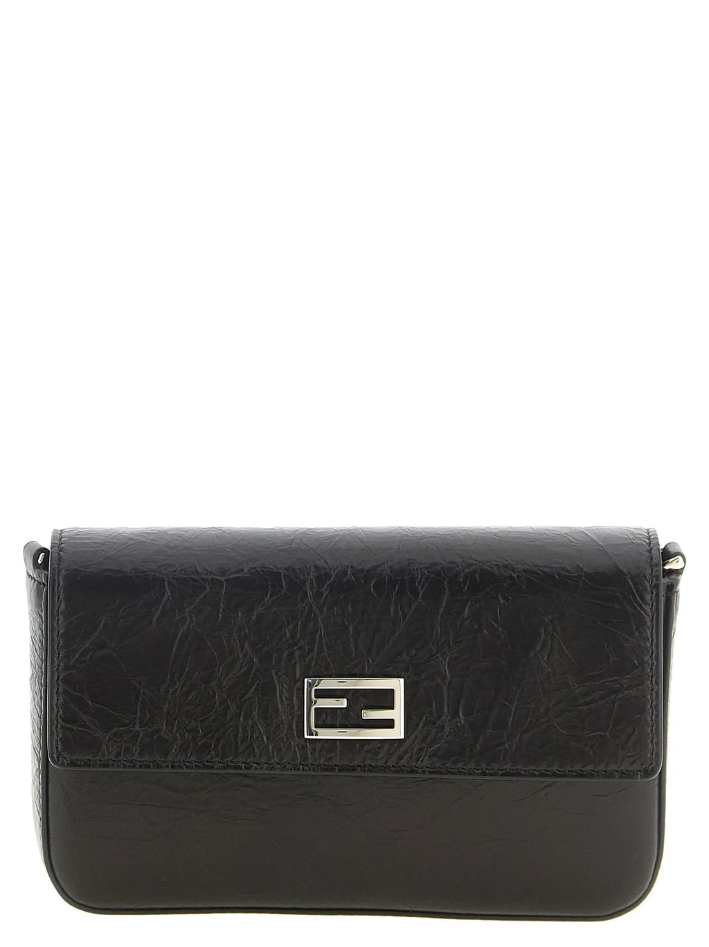 Fendi Fendi Black Calfskin Cardholder