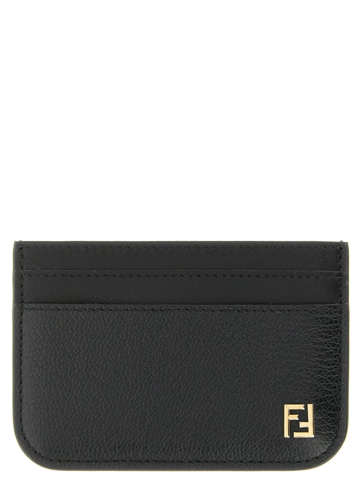 Fendi Fendi Black Calfskin Cardholder