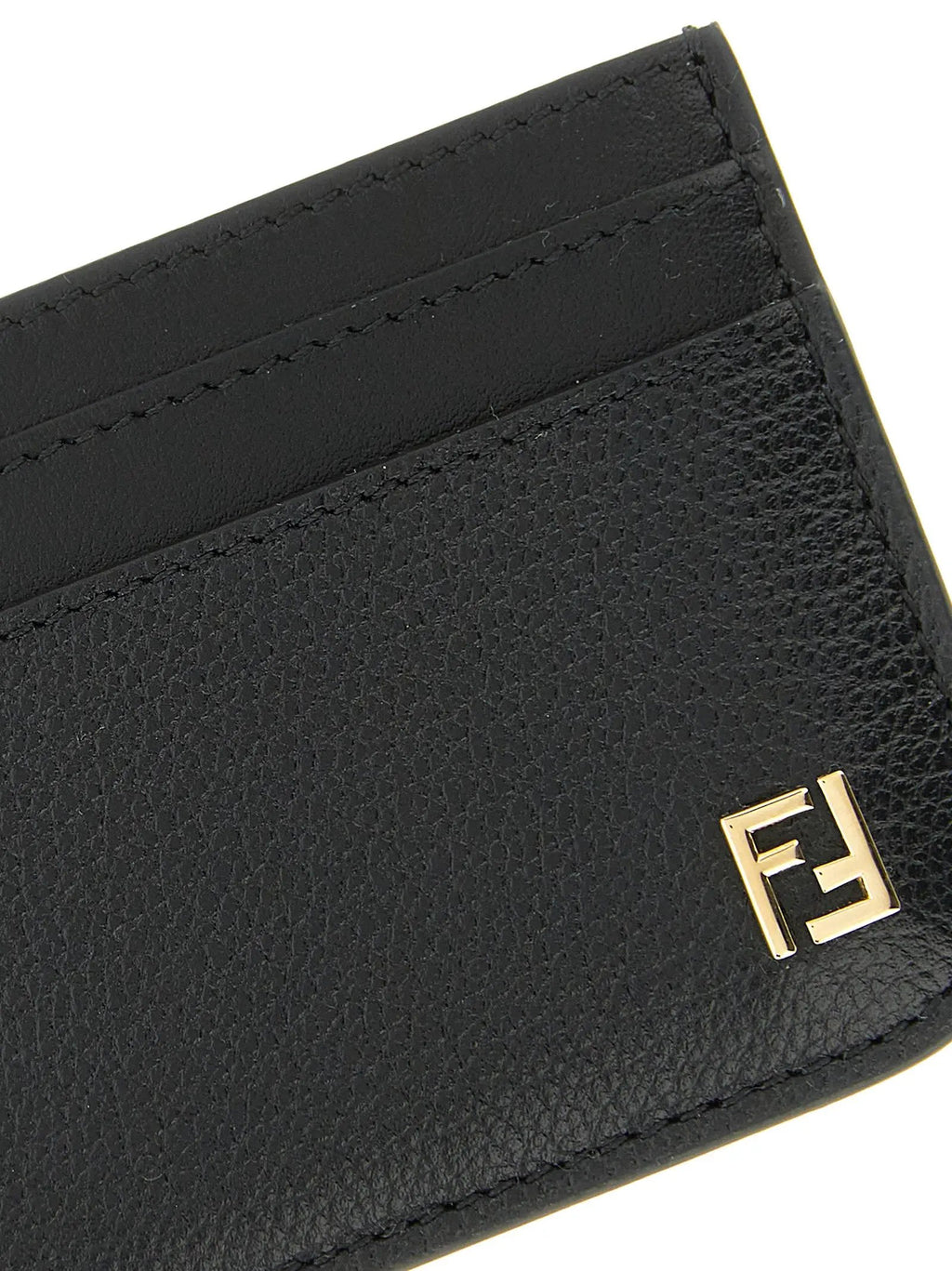 Fendi Fendi Black Calfskin Cardholder