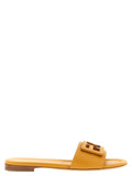 Fendi Fendi Multicolor Calfskin Slides
