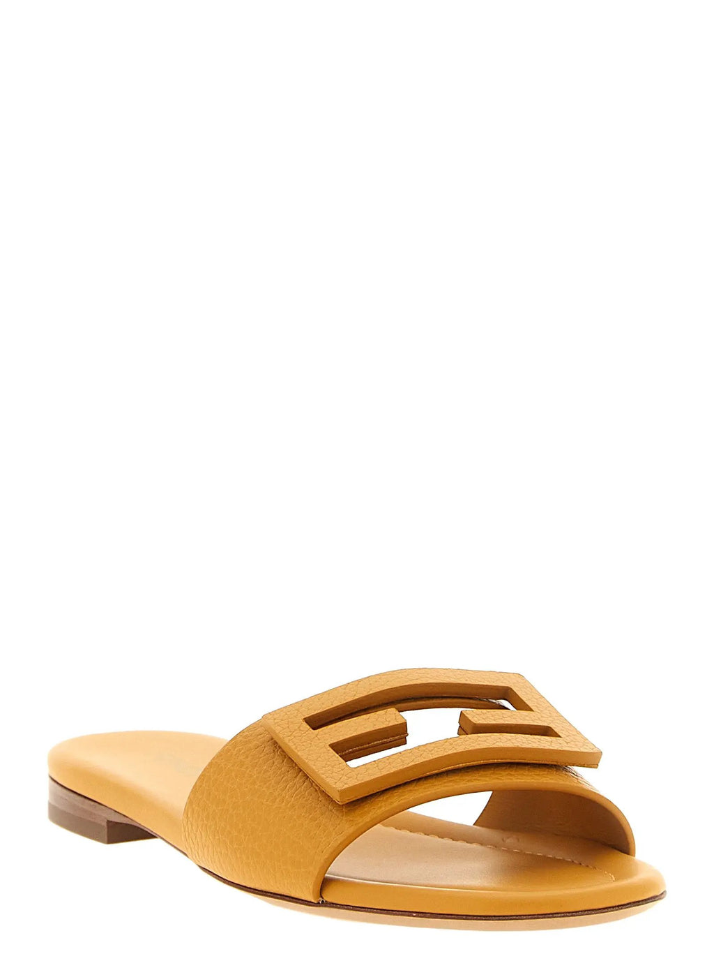 Fendi Fendi Multicolor Calfskin Slides