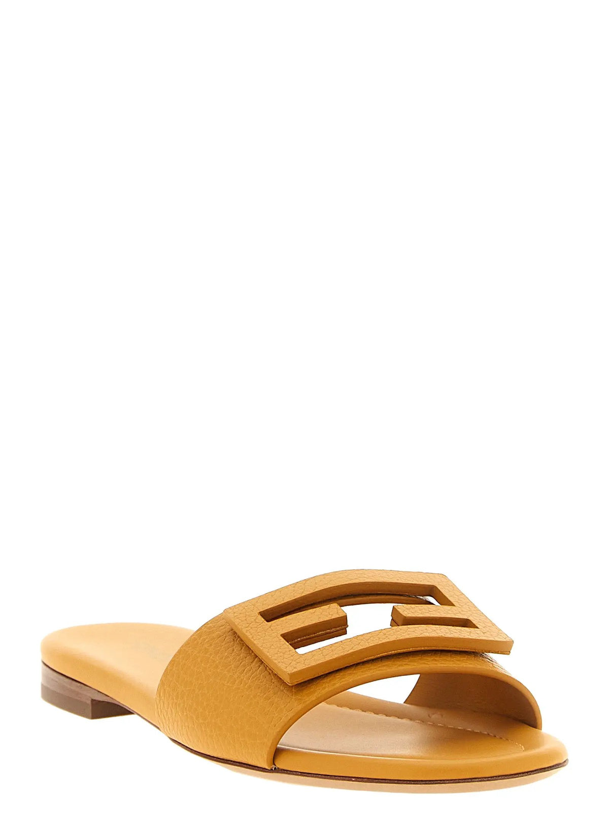 Fendi Fendi Multicolor Calfskin Slides