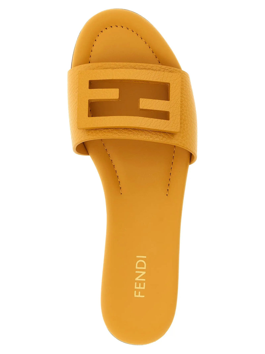 Fendi Fendi Multicolor Calfskin Slides