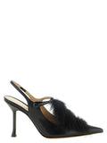 Fendi Fendi Black Calfskin High Heel Pumps