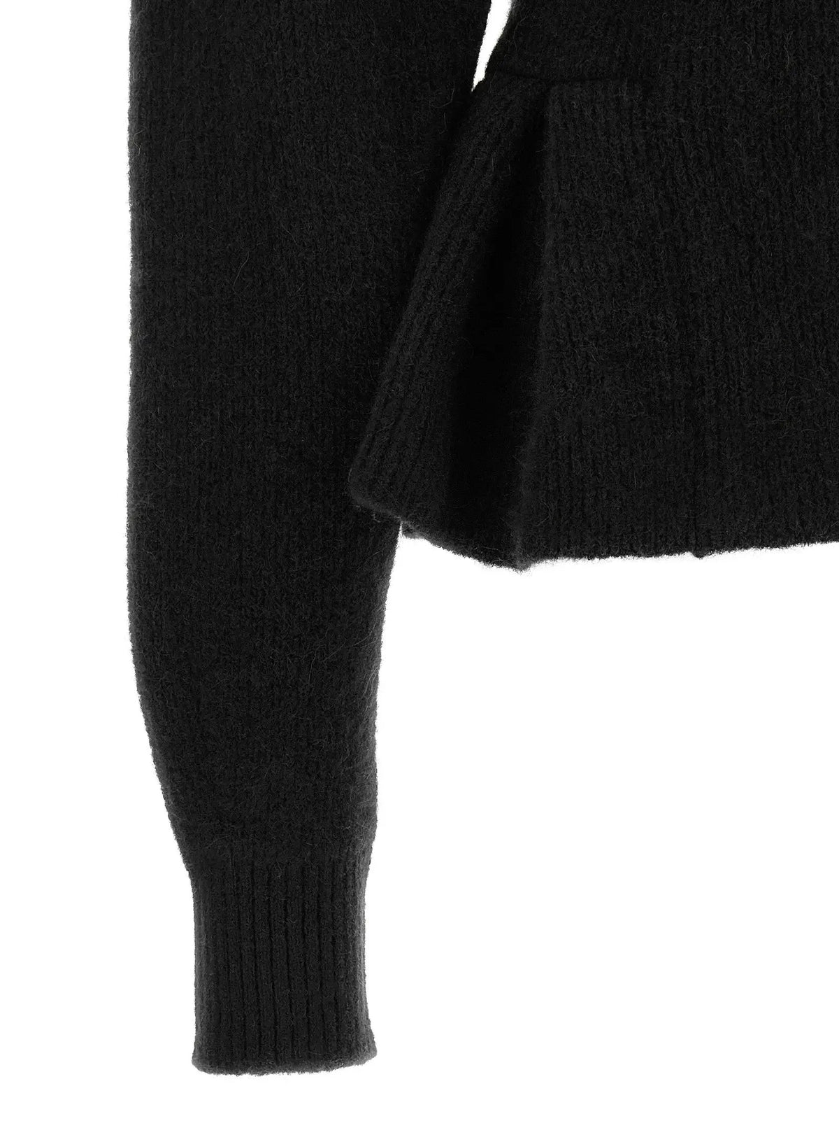 ROTATE BIRGER CHRISTENSEN ROTATE BIRGER CHRISTENSEN Black Wool Cardigan