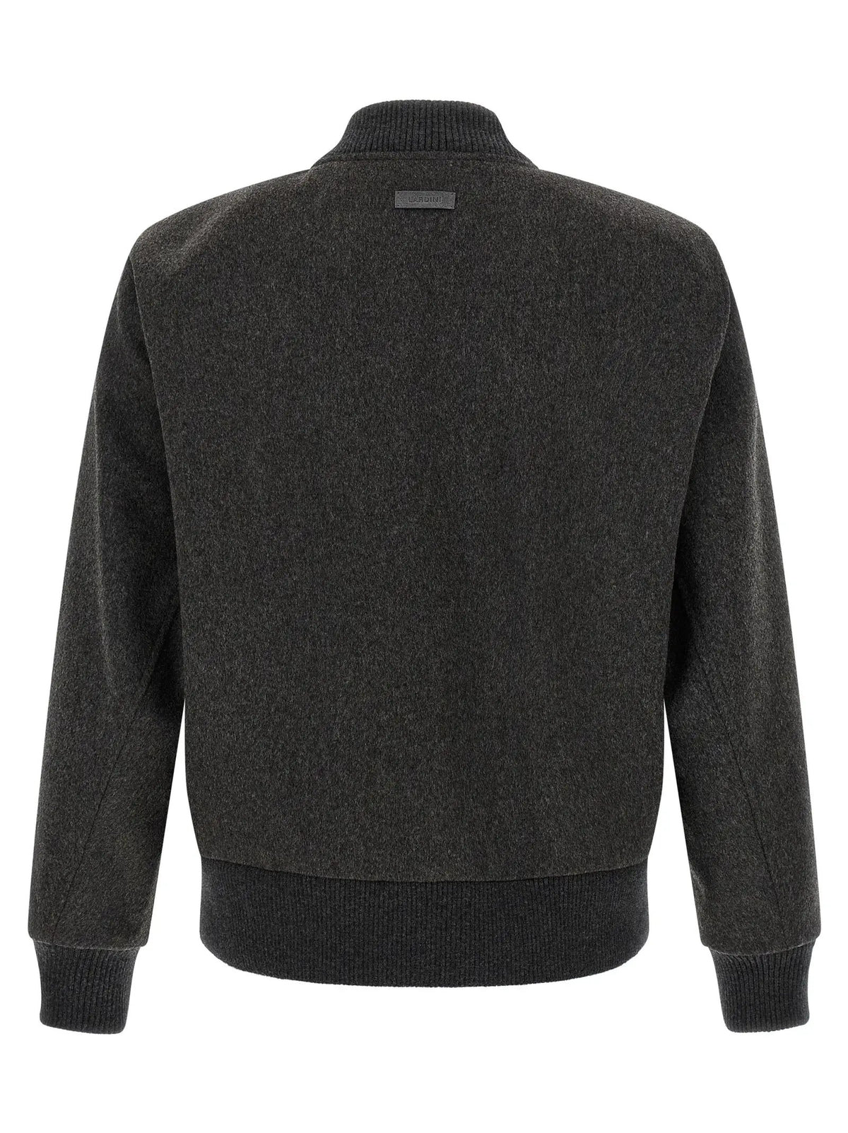 Lardini Lardini Gray Virgin Wool Bomber