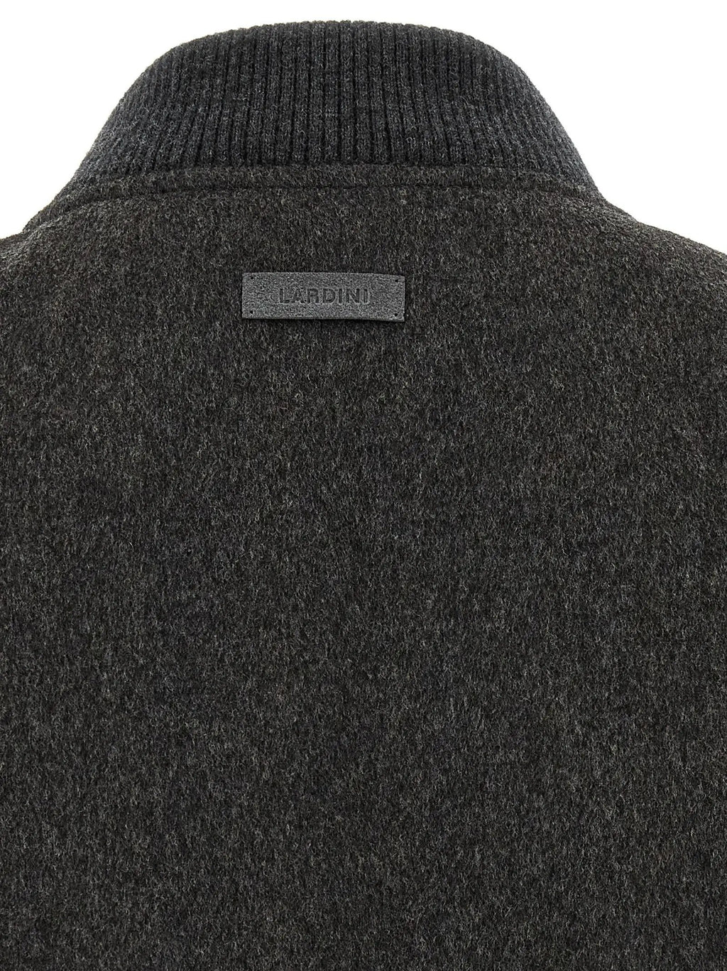Lardini Lardini Gray Virgin Wool Bomber