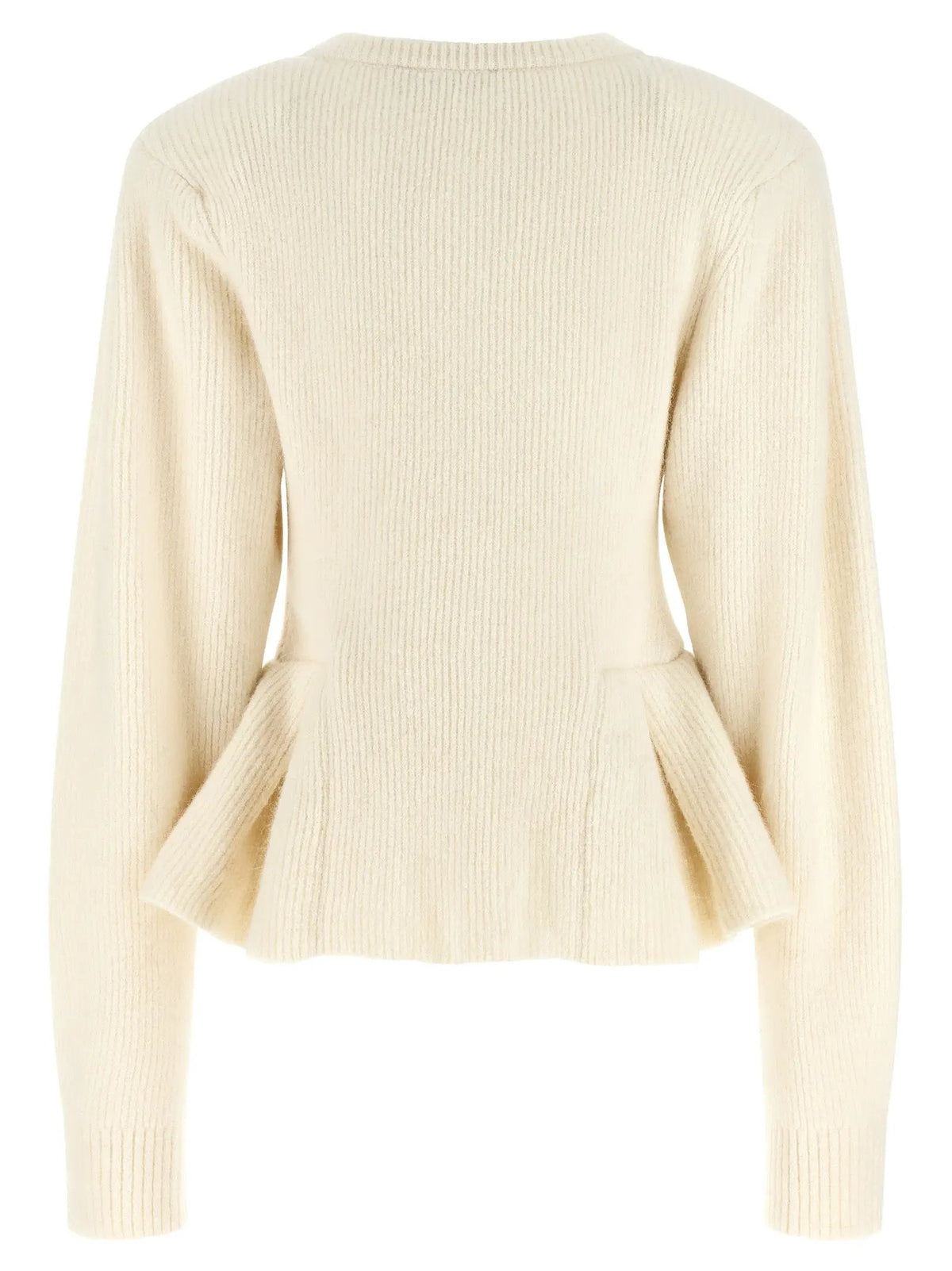 ROTATE BIRGER CHRISTENSEN ROTATE BIRGER CHRISTENSEN White Wool Cardigan