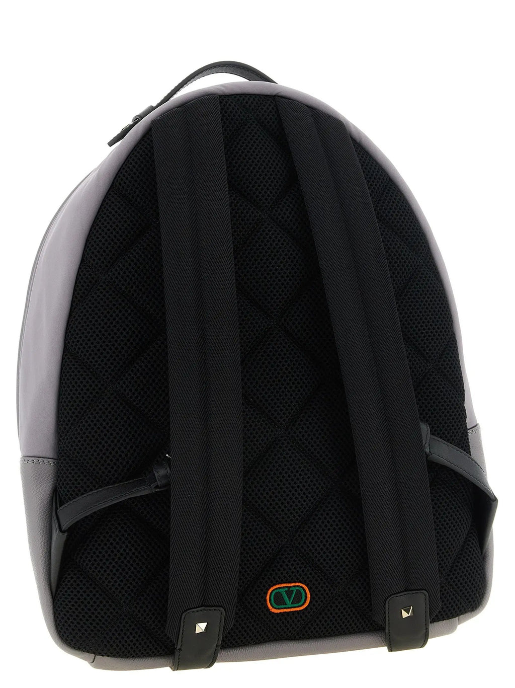 Valentino Garavani Valentino Garavani Gray Polyester Backpack