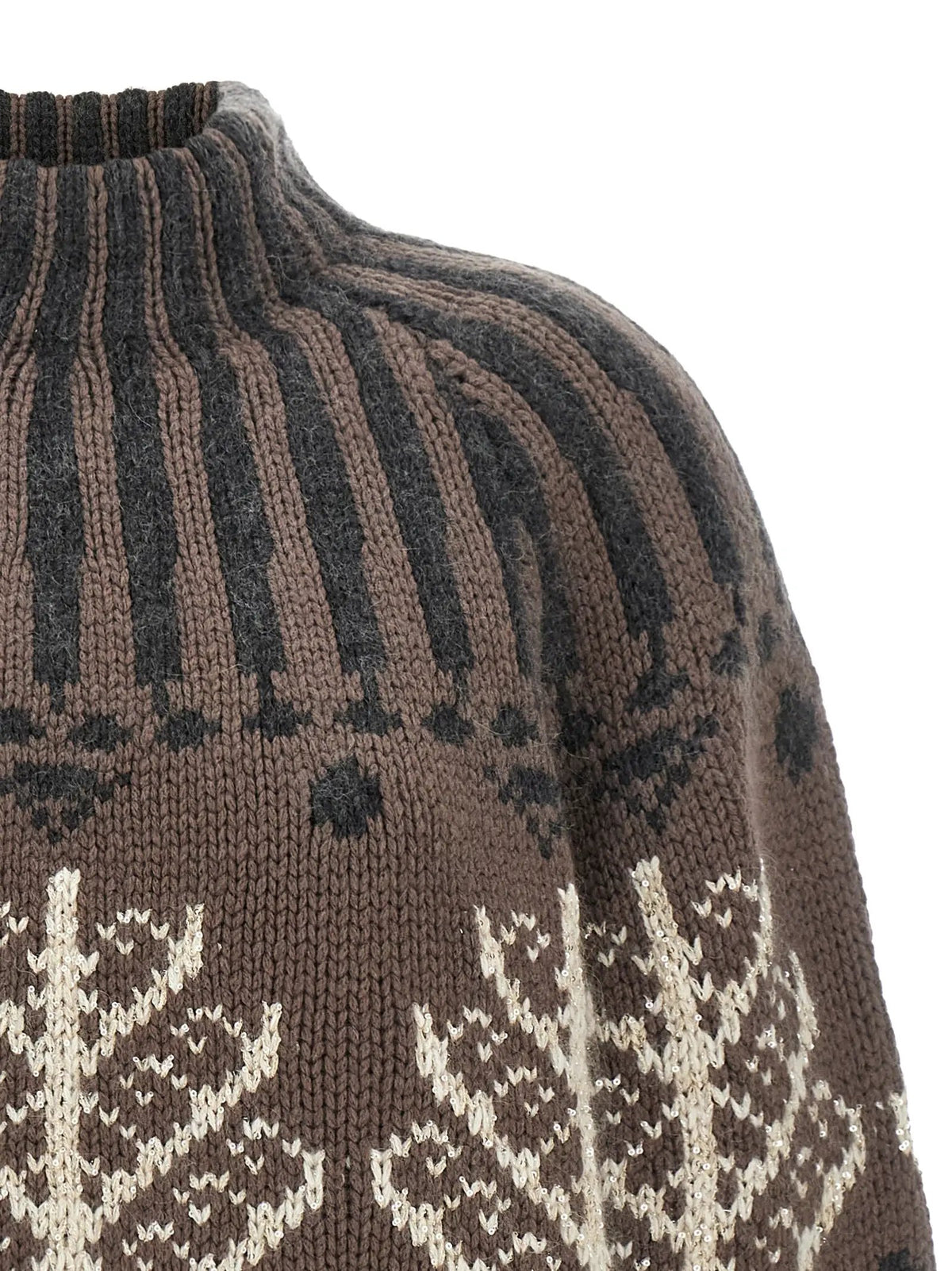 Brunello Cucinelli Brunello Cucinelli Brown Cashmere Cardigan