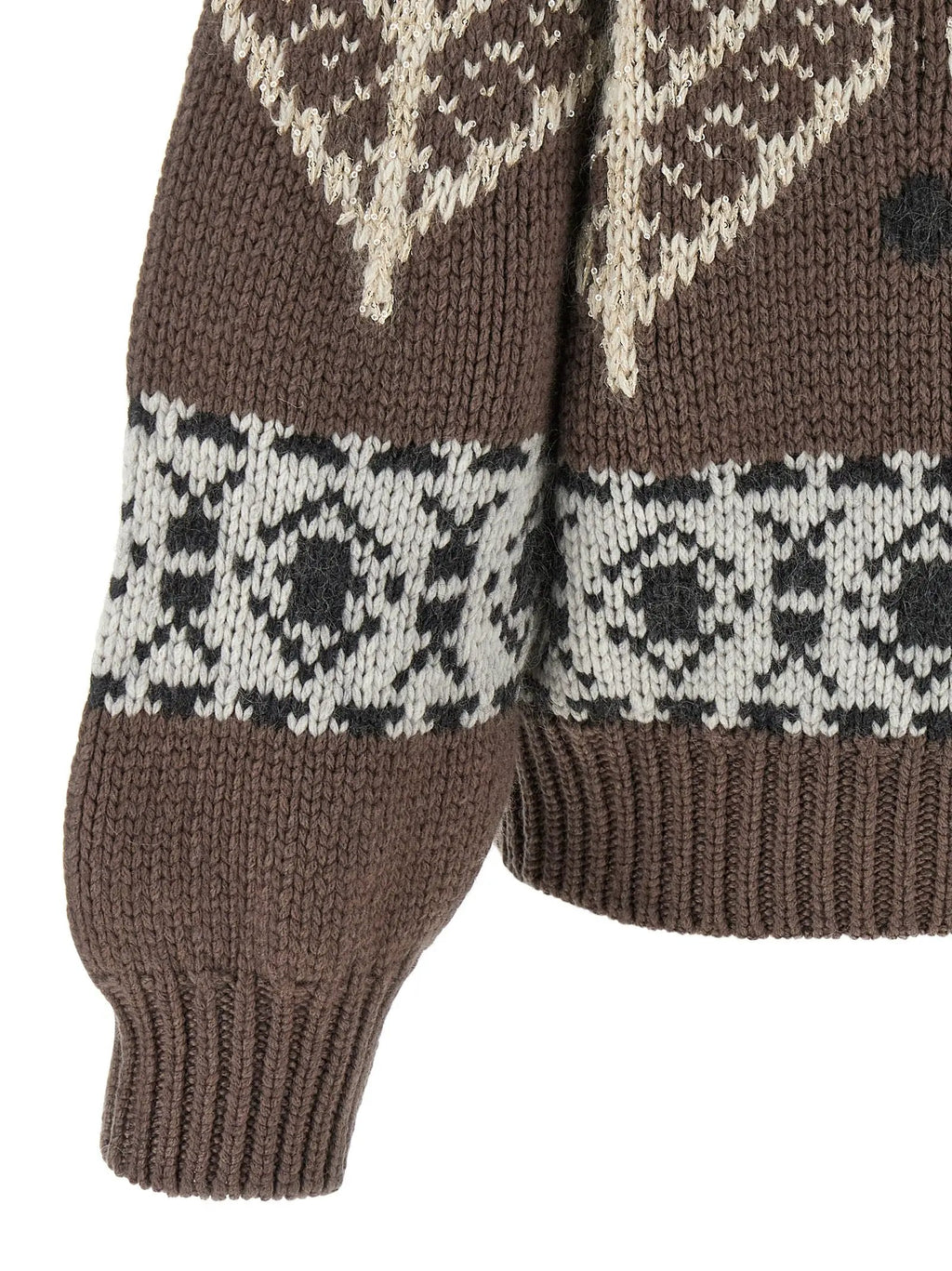 Brunello Cucinelli Brunello Cucinelli Brown Cashmere Cardigan